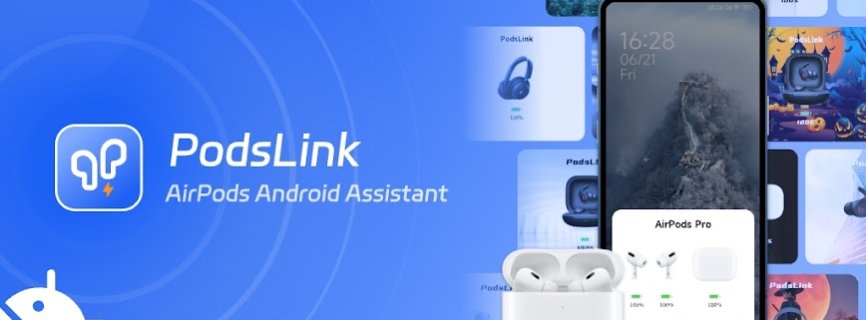 PodsLink – بطارية AirPods